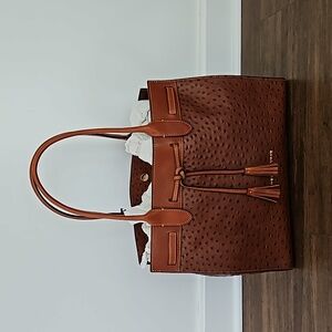 Dooney & Bourke Ostrich Ariel Tote